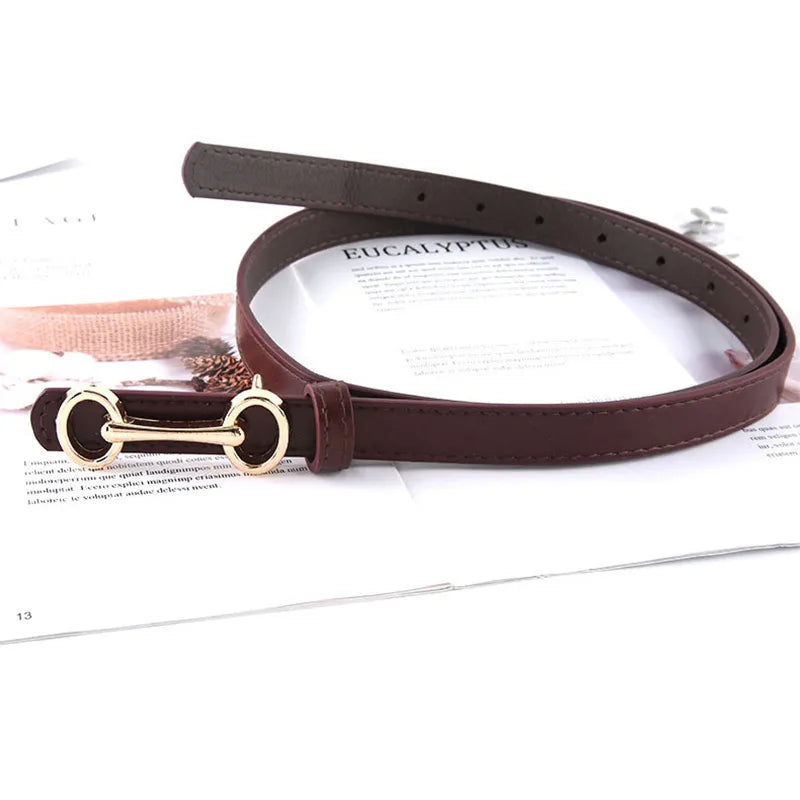 Cinturón de diseñador con correa de cintura con hebilla de metal con personalidad