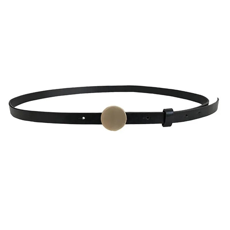 Cinturón de diseñador con correa de cintura con hebilla de metal con personalidad