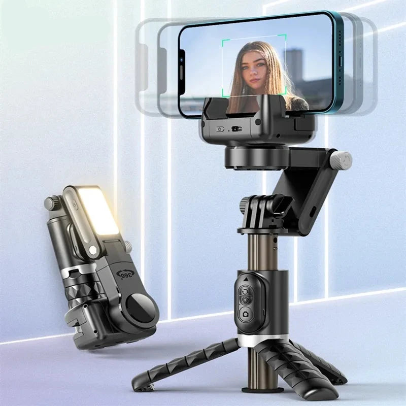 Modo de disparo con rotación de 360 ​​grados Estabilizador de cardán Selfie Stick