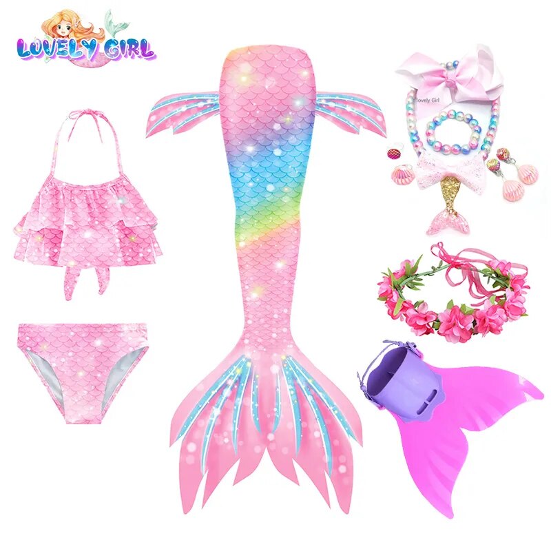Mermaid Tails With Mermaid Costume