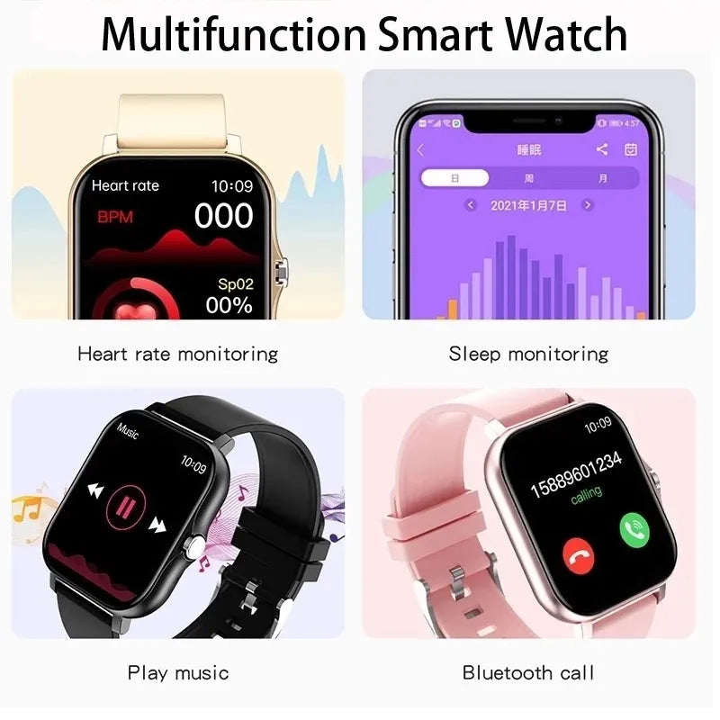 Fitness Tracker Waterproof Sport Smartwatch