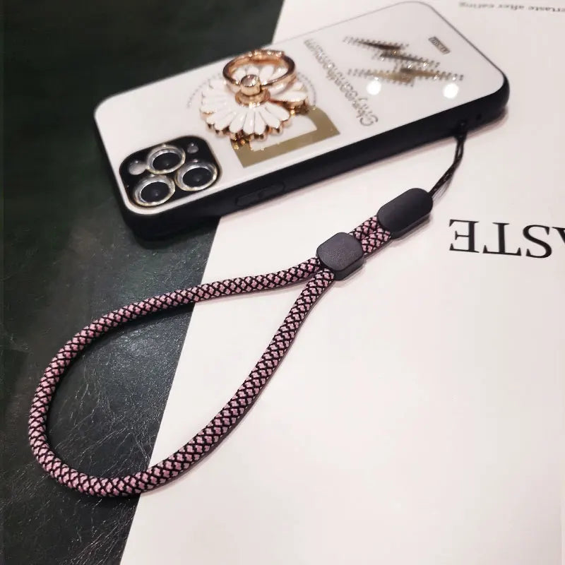 Collar con cordón para teléfono con correa para la muñeca