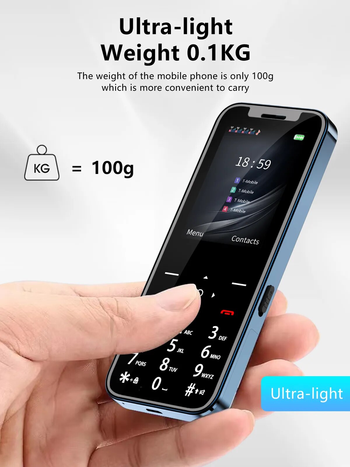 Teléfono móvil al por mayor de 4 SIM con Magic Voice y grabadora automática