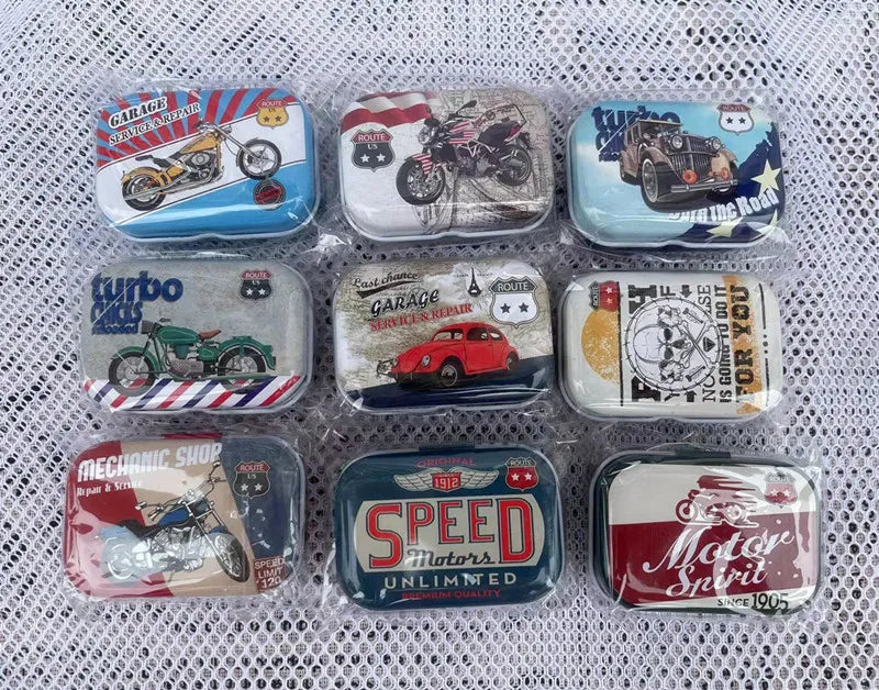 Colorful Mini Tin Storage Box