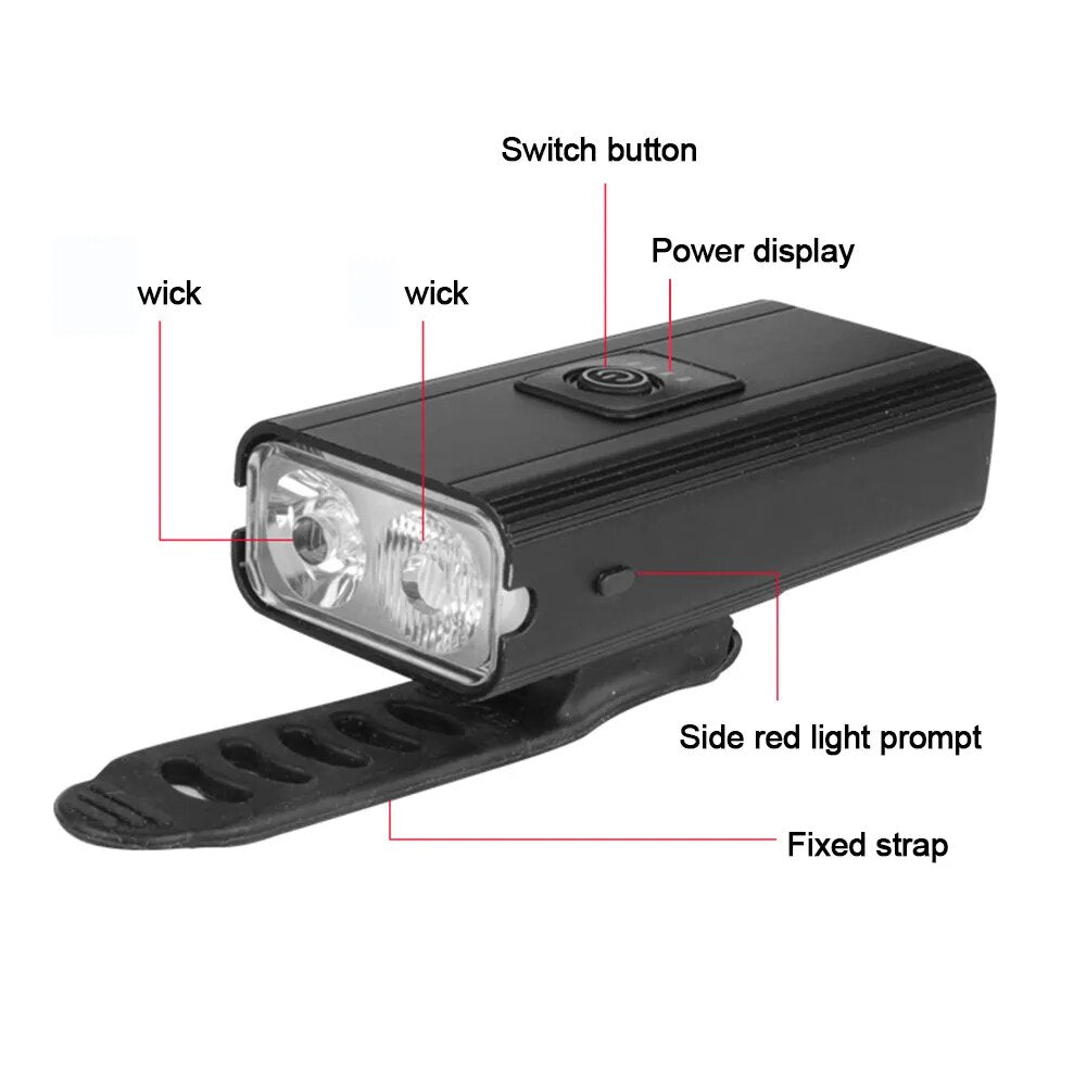 Headlight 2 LED/3 LED/5 LED/8 LED Bike Light