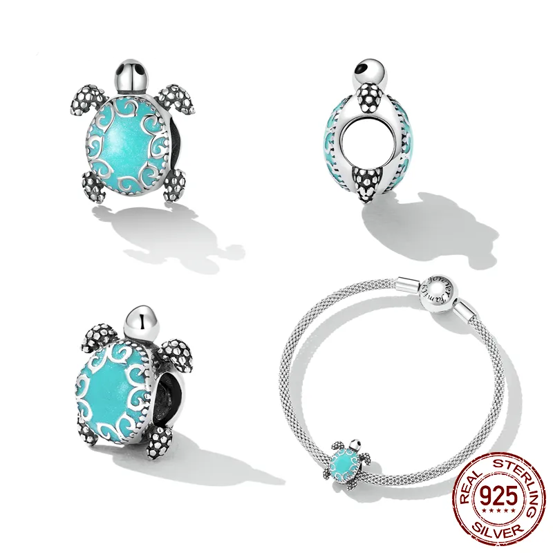 Silver Ladybug Charm fit DIY Bracelet & Bangle