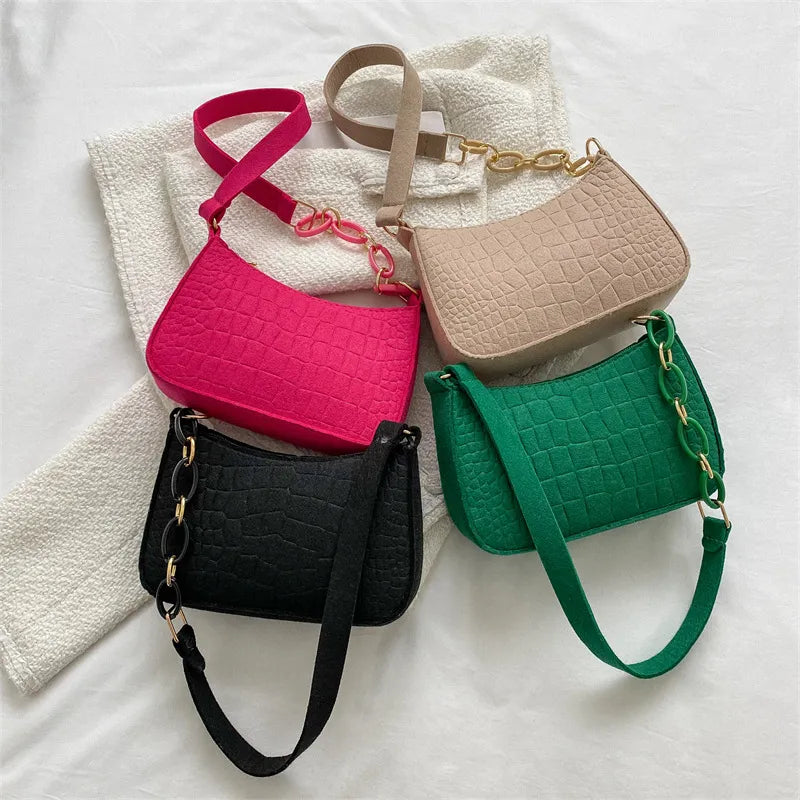 Purses Crescent Saddle Bag