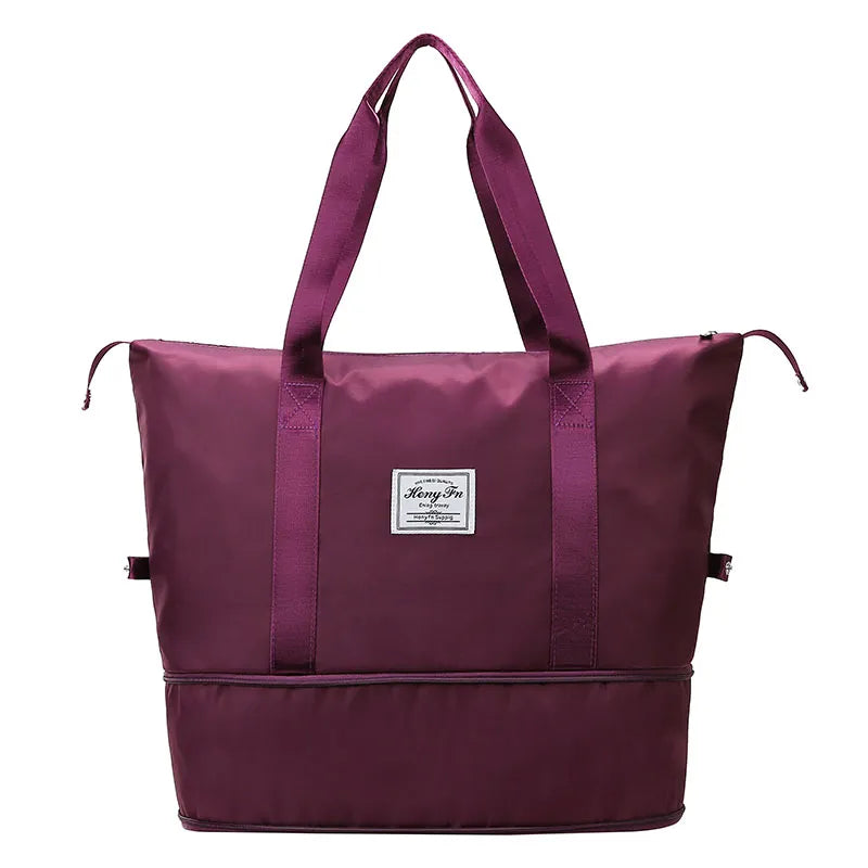 Bolsa de viaje con doble cremallera
