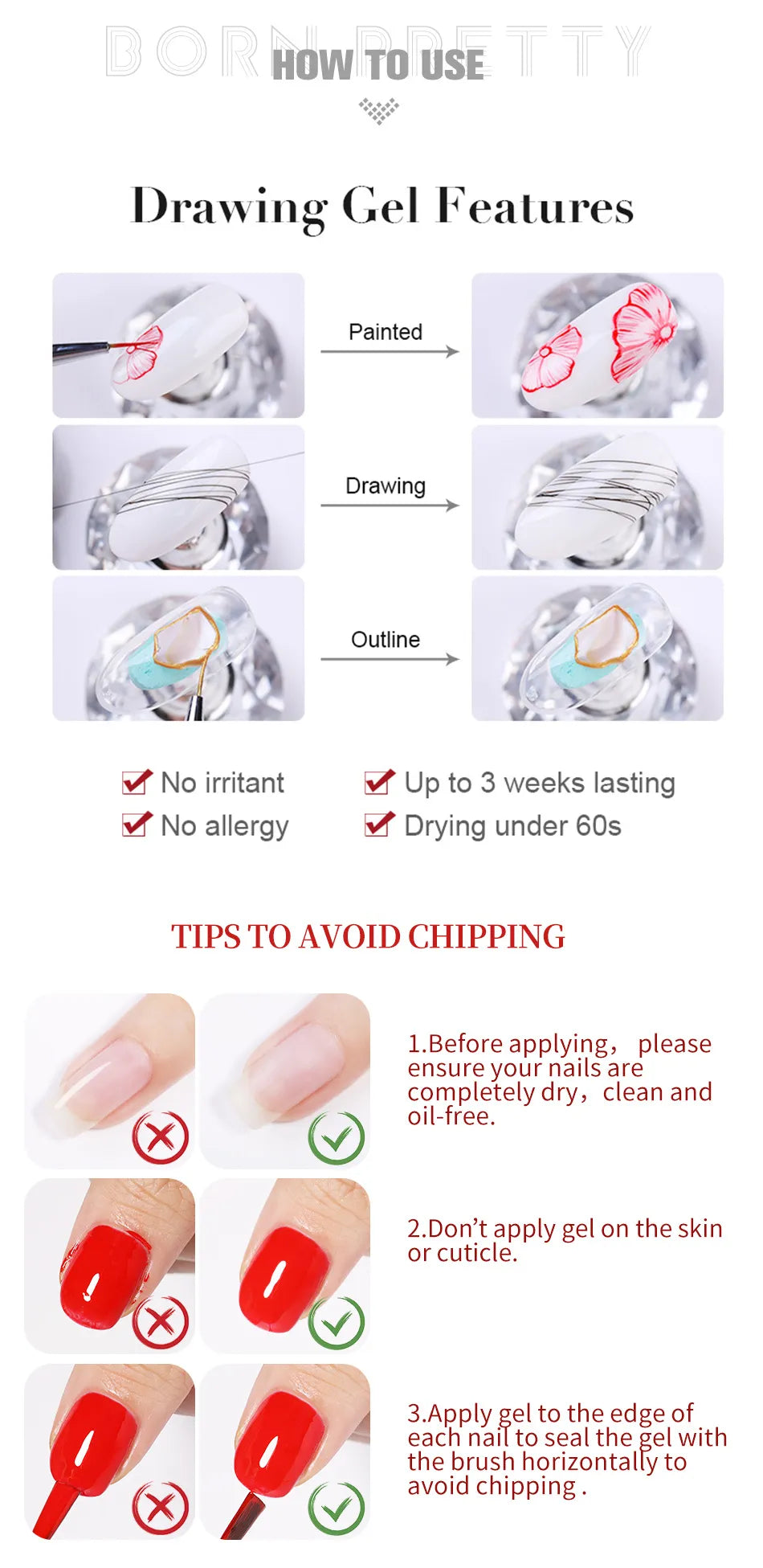 Creative UV LED Gel Polish