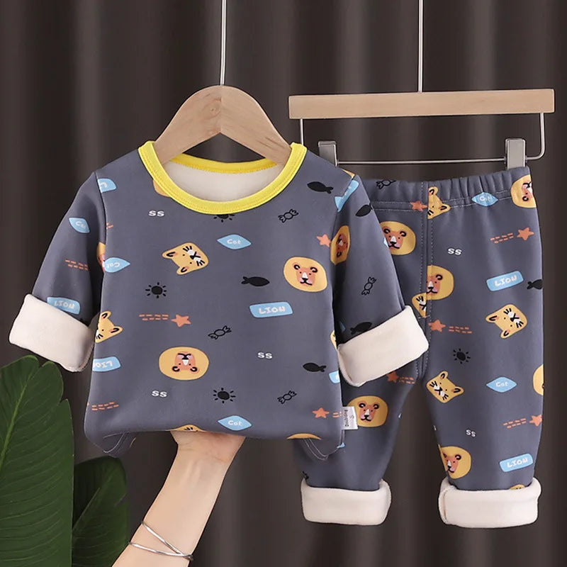 Winter Kinderbekleidung Pyjamas Unterwäsche