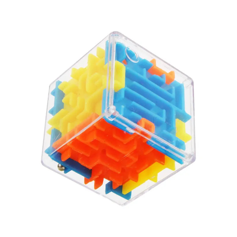 3D Maze Magic Cube Six-sided Transparent