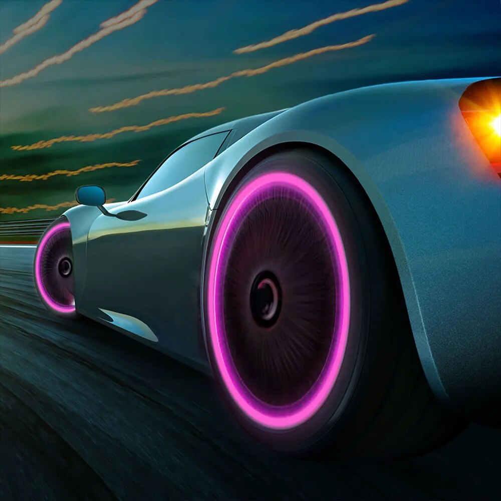 Universal Car Luminous Tire Valve Caps