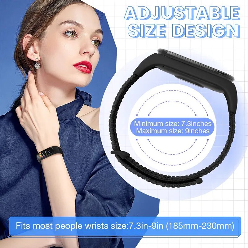 Pulsera Deportiva Nylon loop Smartwatch