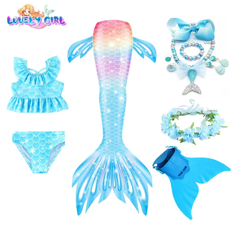 Mermaid Tails With Mermaid Costume