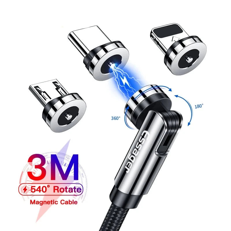 Cargador Imán Micro USB Tipo C