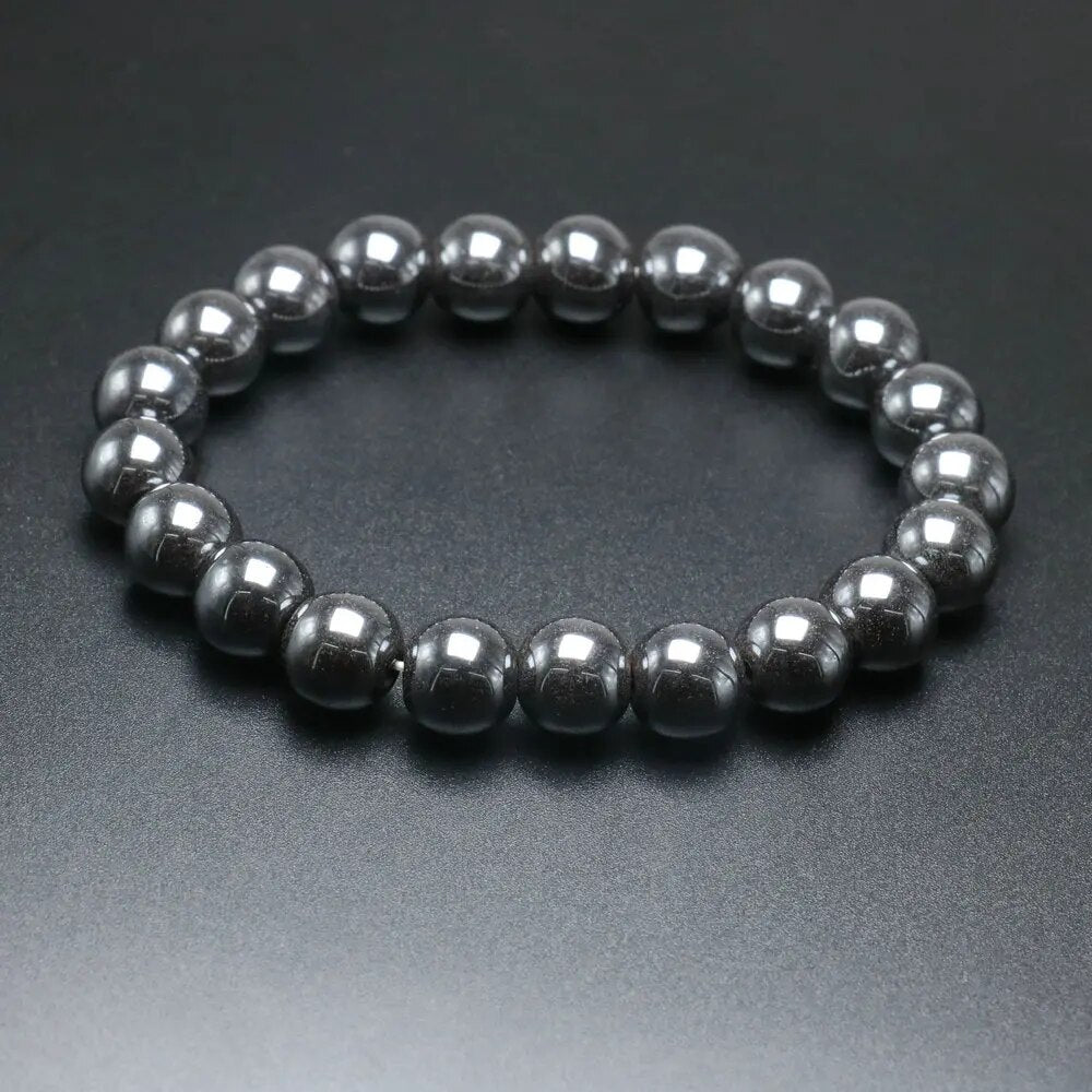 Joyería de pulsera de cuentas de ojo de tigre