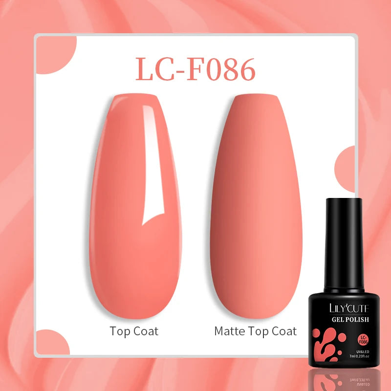Thermal Gel Nail Polish 3-layers