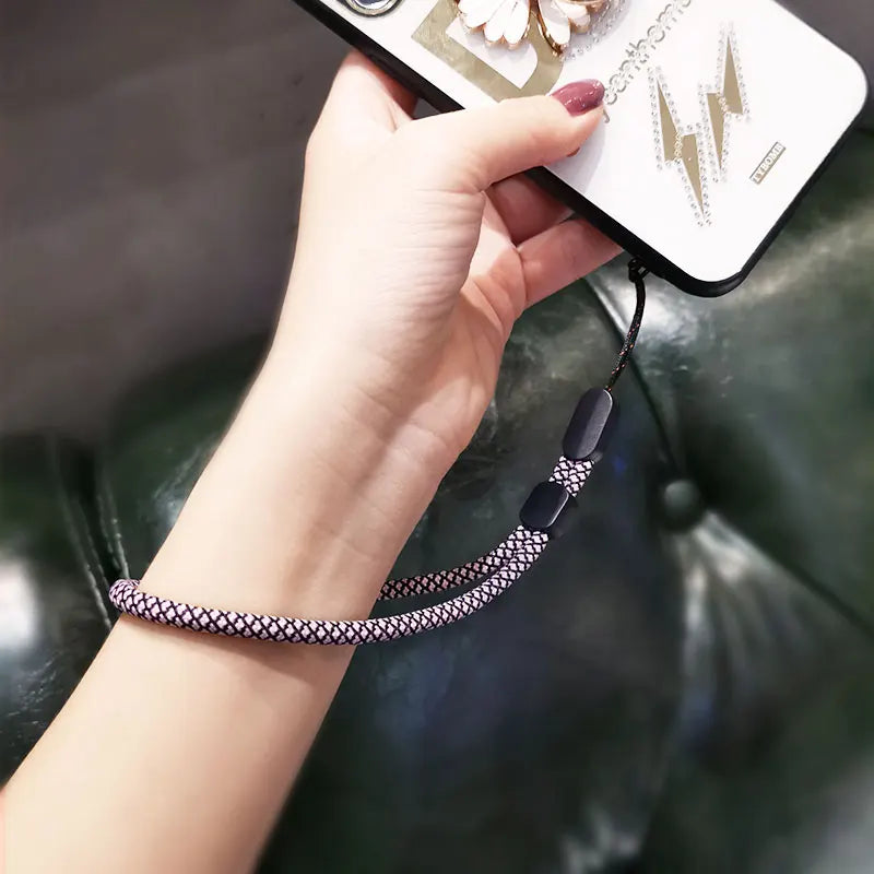 Collar con cordón para teléfono con correa para la muñeca