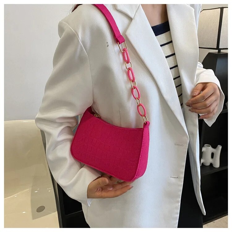 Purses Crescent Saddle Bag