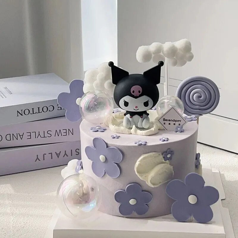 Cute Sanrio Anime DIY Figure Set for Kids