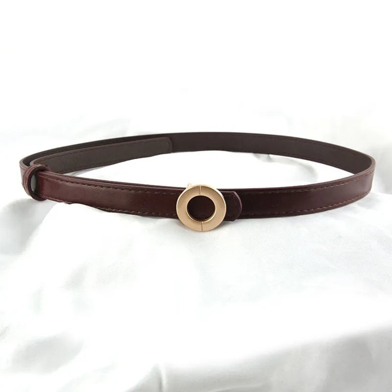 Cinturón de diseñador con correa de cintura con hebilla de metal con personalidad