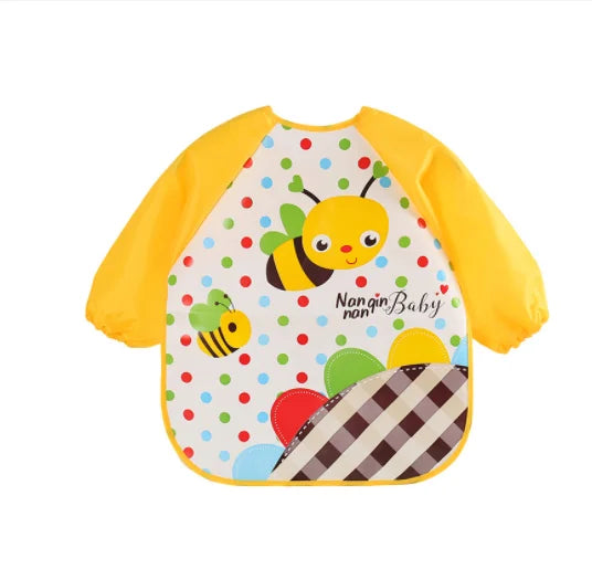 Waterproof Long Sleeve Baby Bibs
