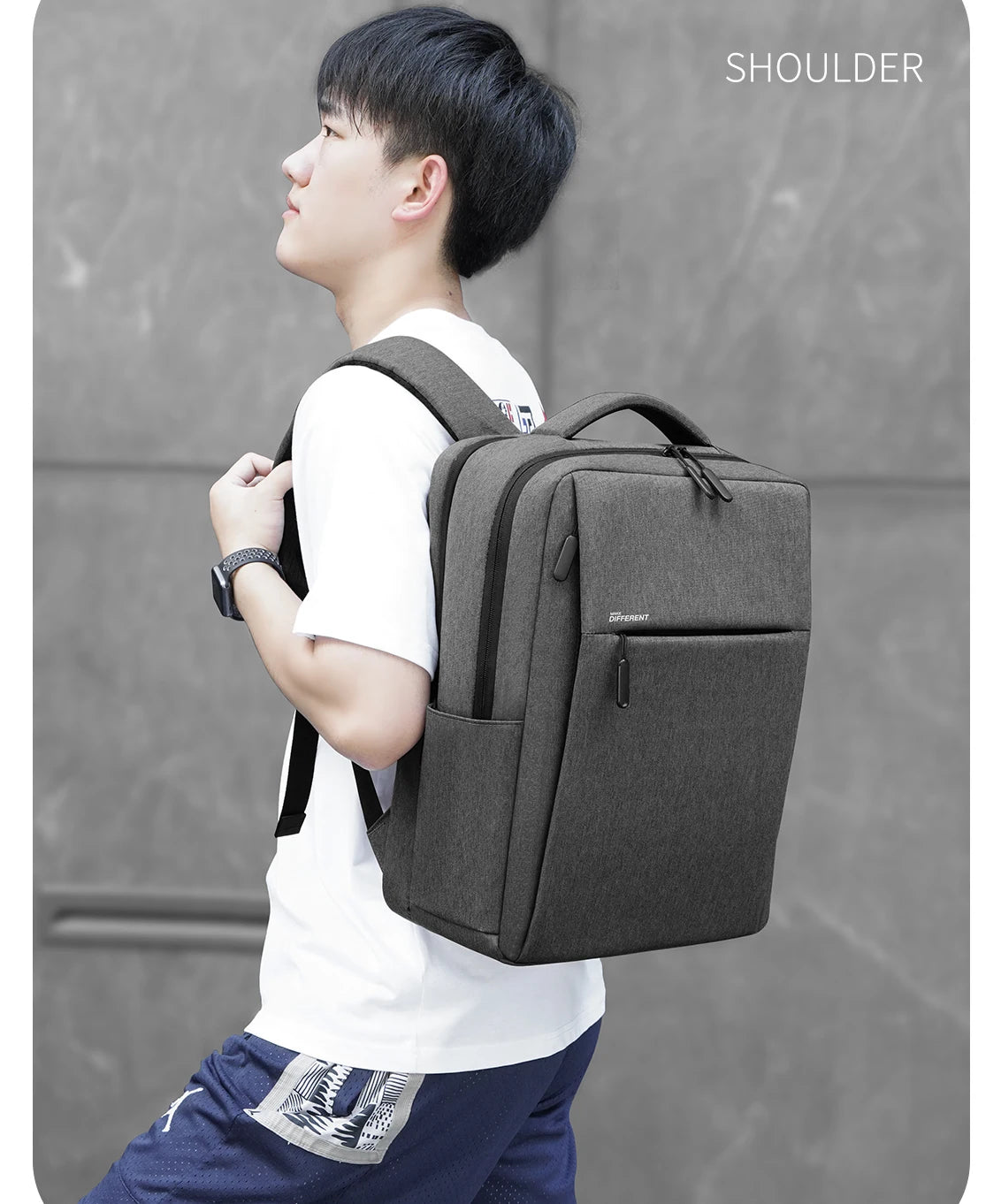 Anti-Diebstahl-Laptop-Schulreisetasche