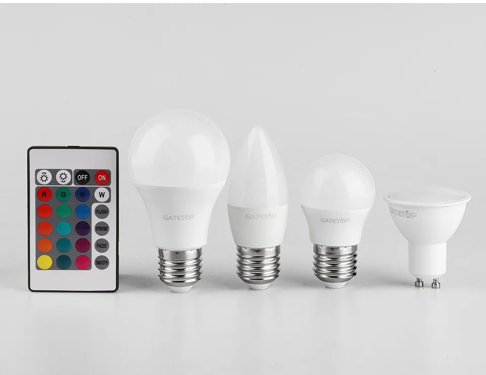 Spotlight Bulb with E27, E14, GU10, B22 bases