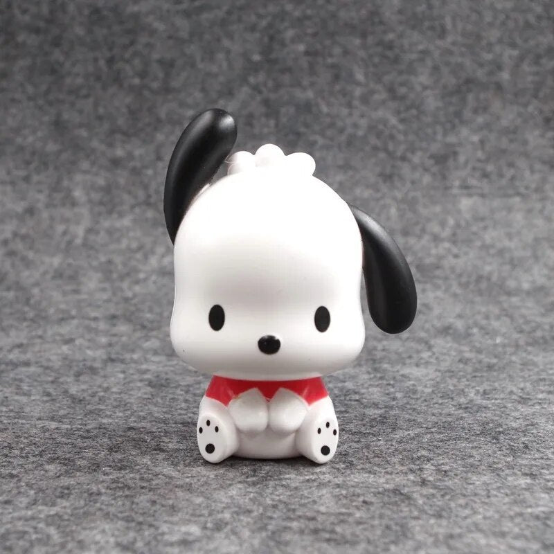 Cute Sanrio Anime DIY Figure Set for Kids