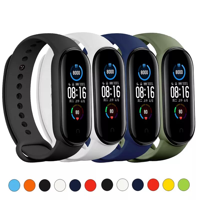Silicone Sport Replacement Wristband Smartwatch