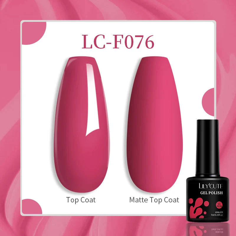 Thermal Gel Nail Polish 3-layers