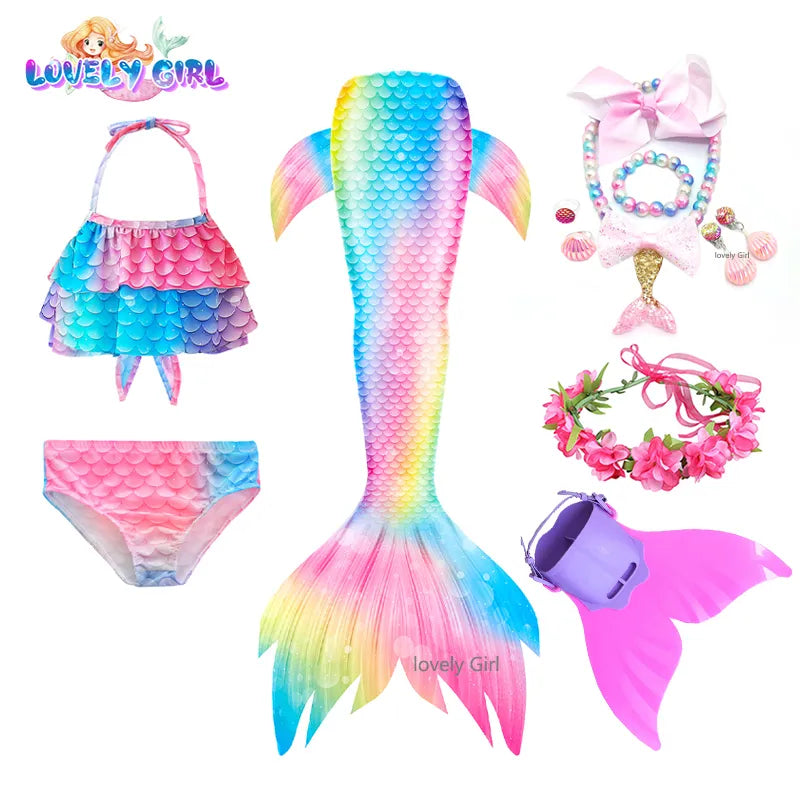 Mermaid Tails With Mermaid Costume
