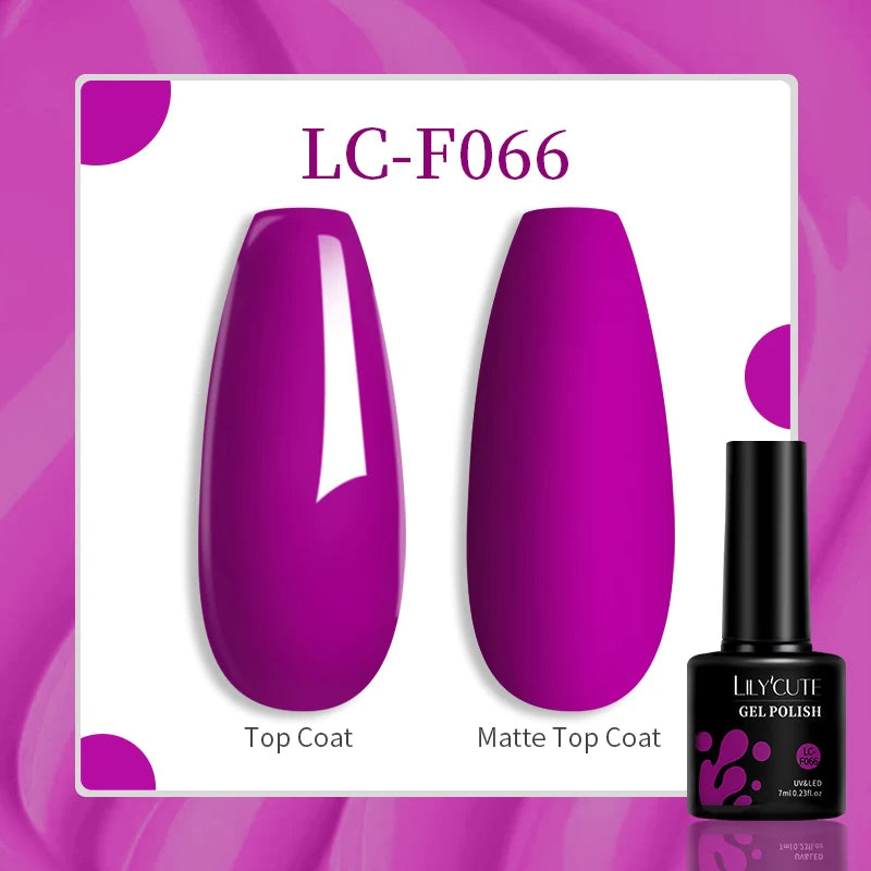 Thermal Gel Nail Polish 3-layers