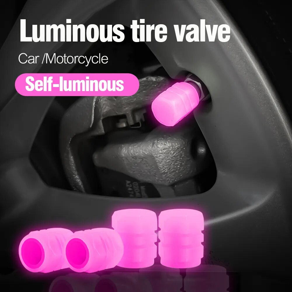 Universal Car Luminous Tire Valve Caps
