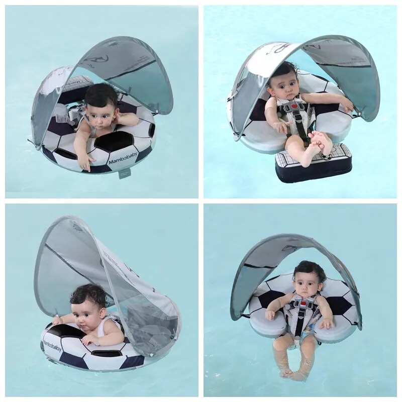 Toddler Non-Inflatable Buoy Swim Trainer Lying