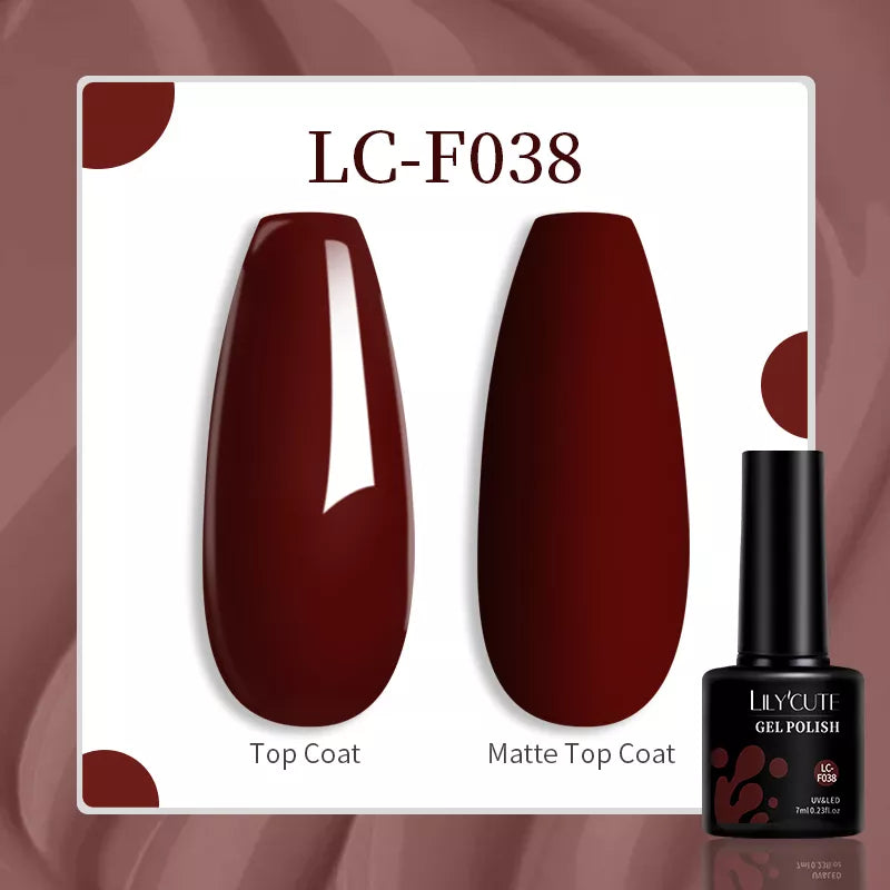 Thermal Gel Nail Polish 3-layers