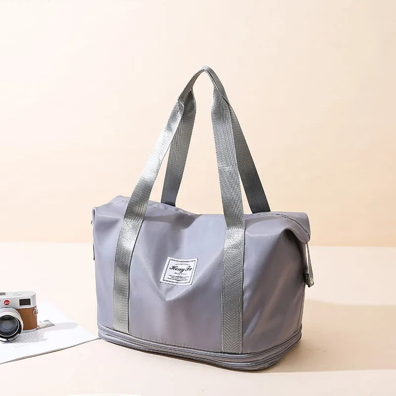Bolsa de viaje con doble cremallera