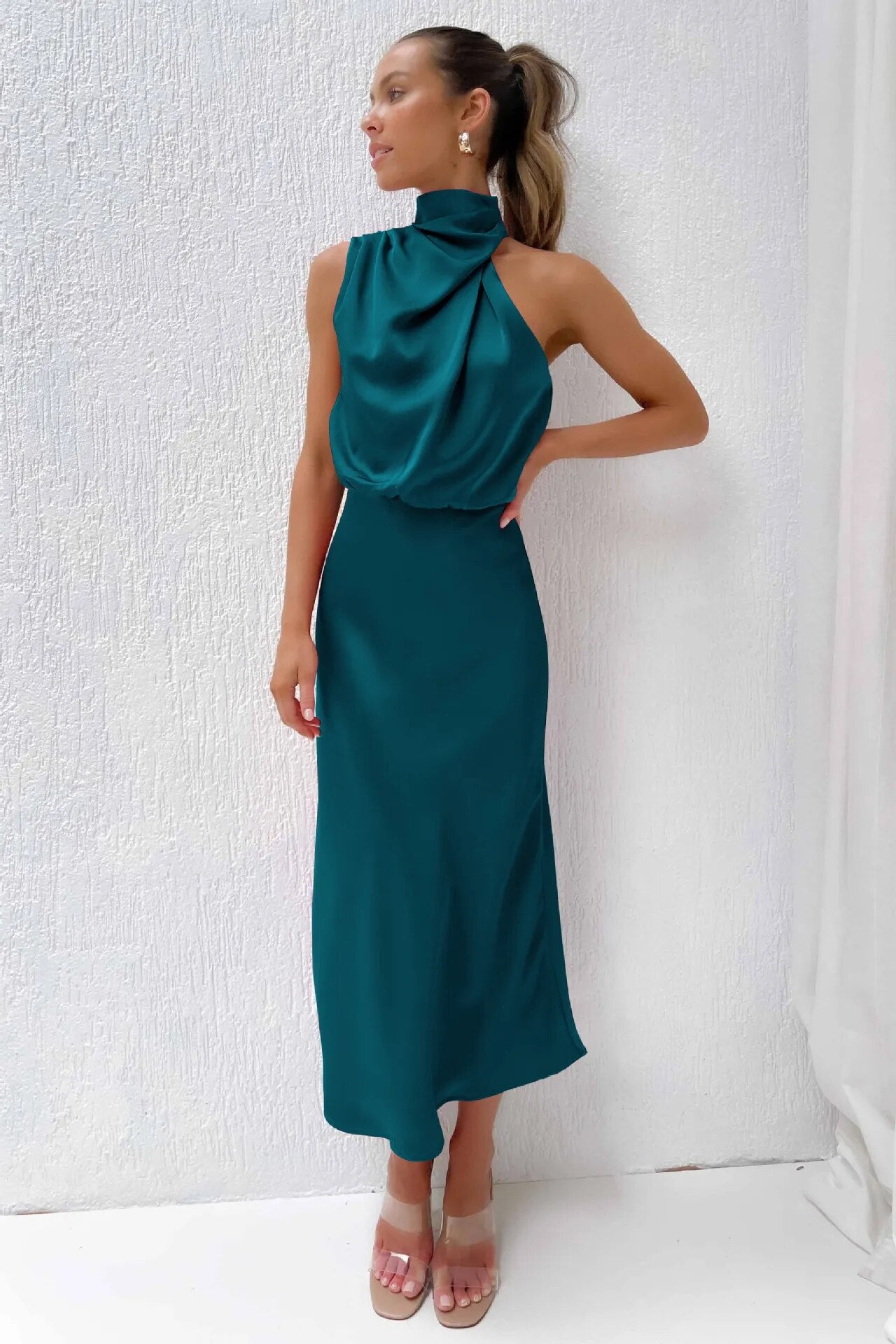 Evening Off Shoulder Bodycon Dress