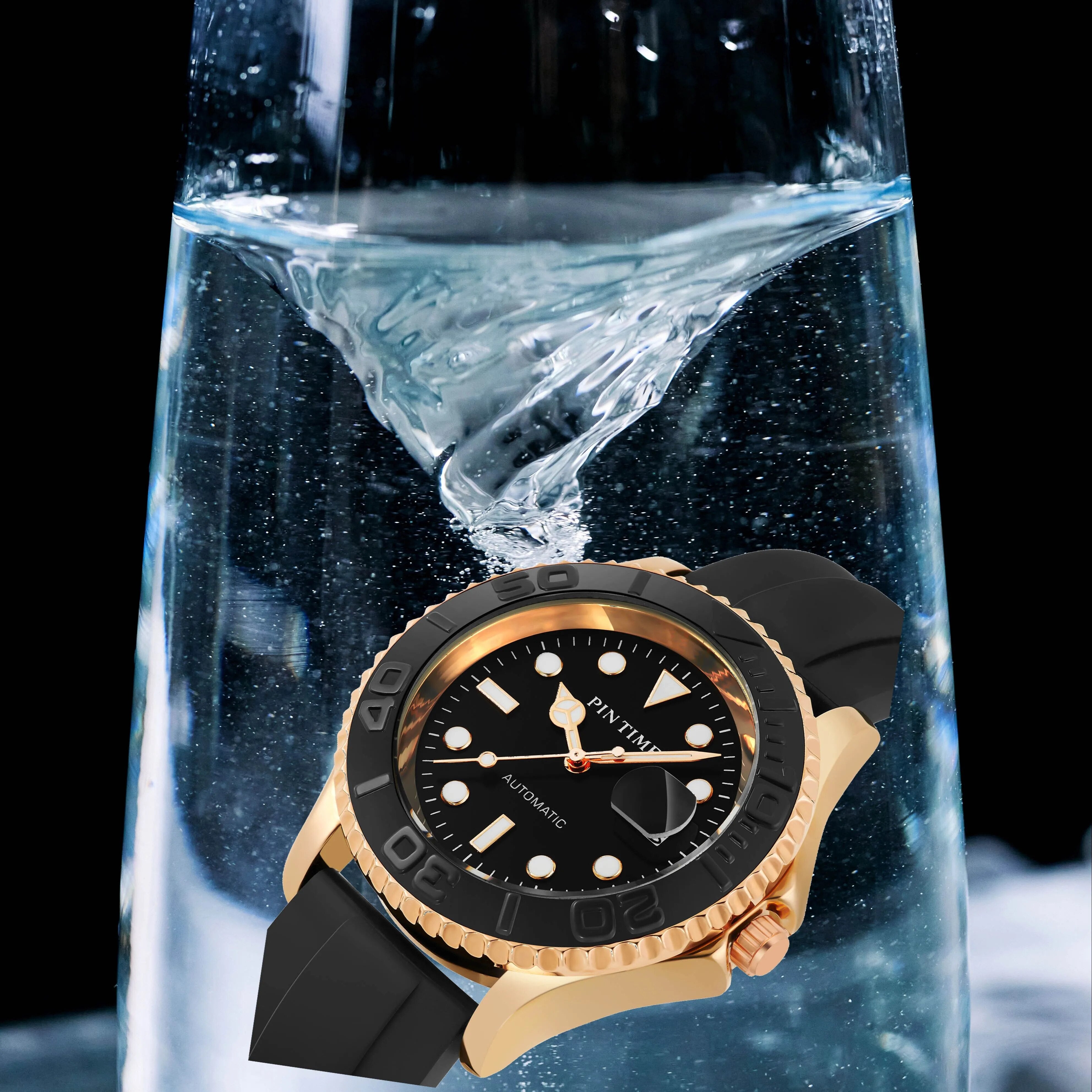 Mechanical Waterproof Sport Wrist Watch
