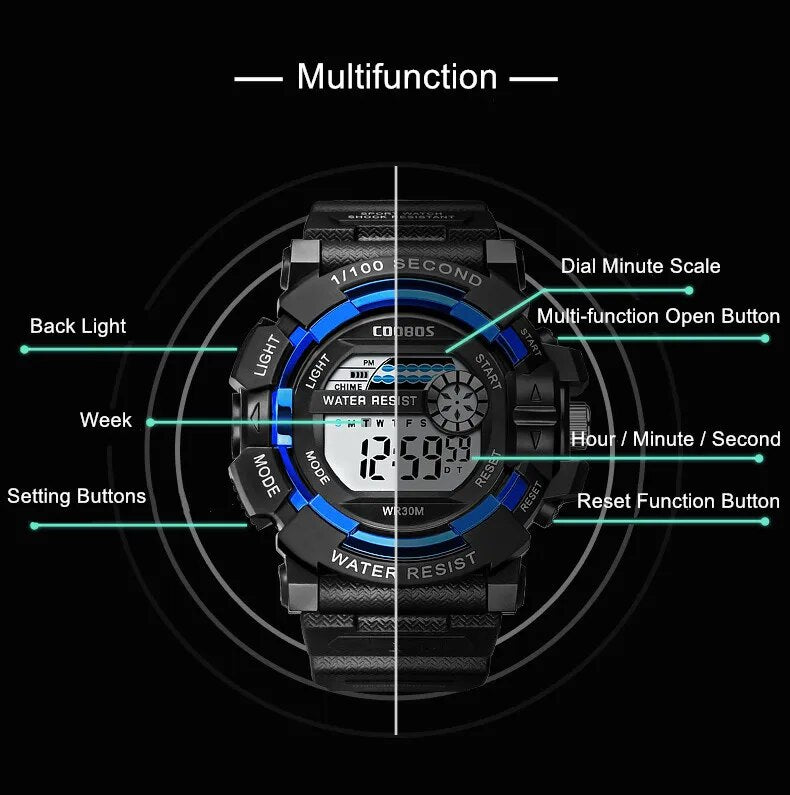 Watch Sport Outdoor Electronic Watch