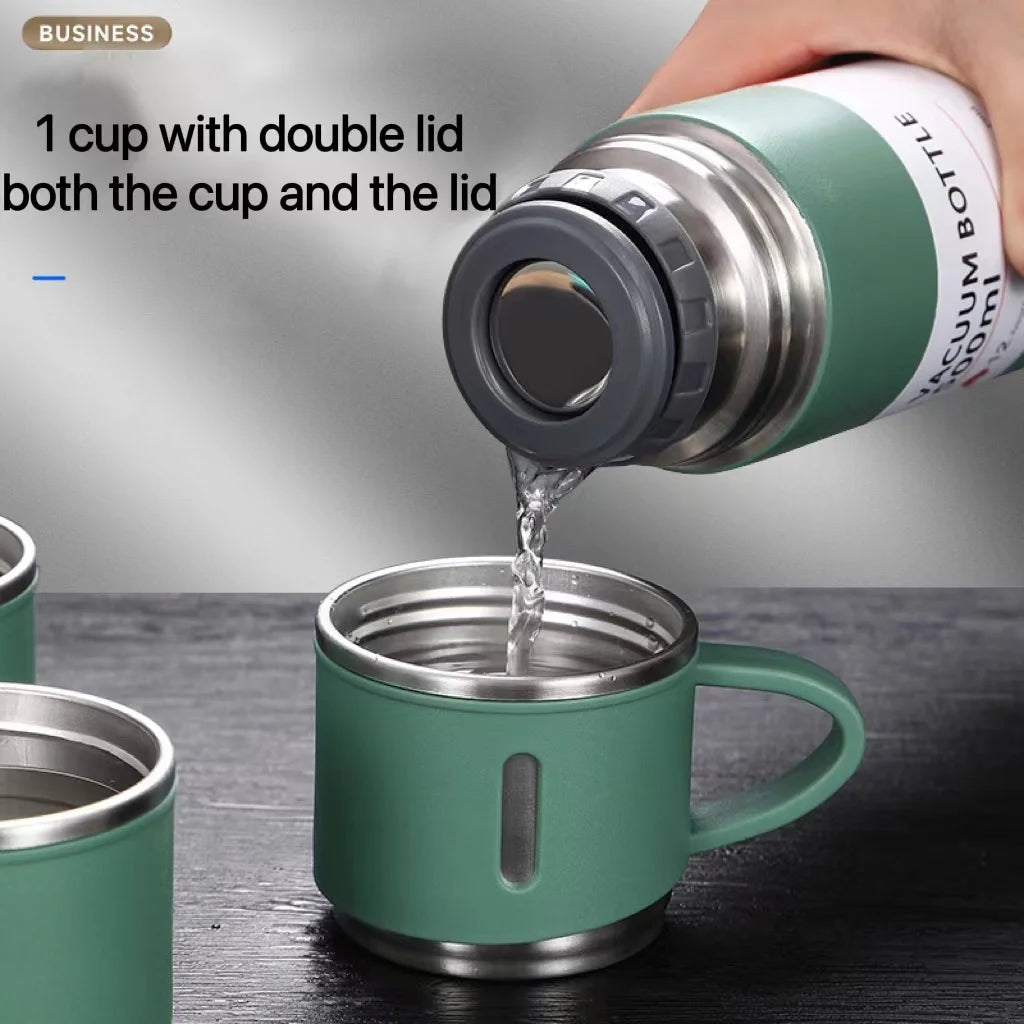 Taza de pareja al vacío de acero inoxidable