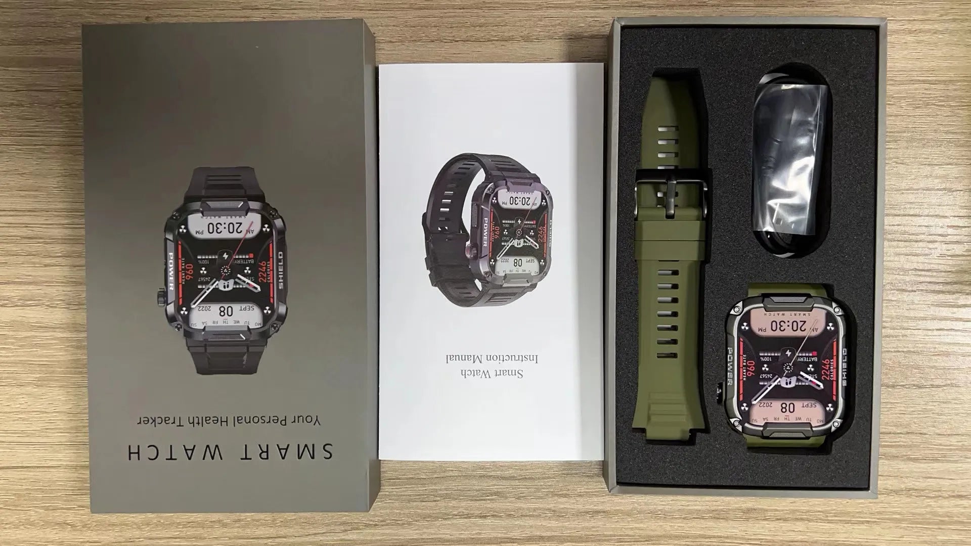 Rugged Military Smart Watch for Men