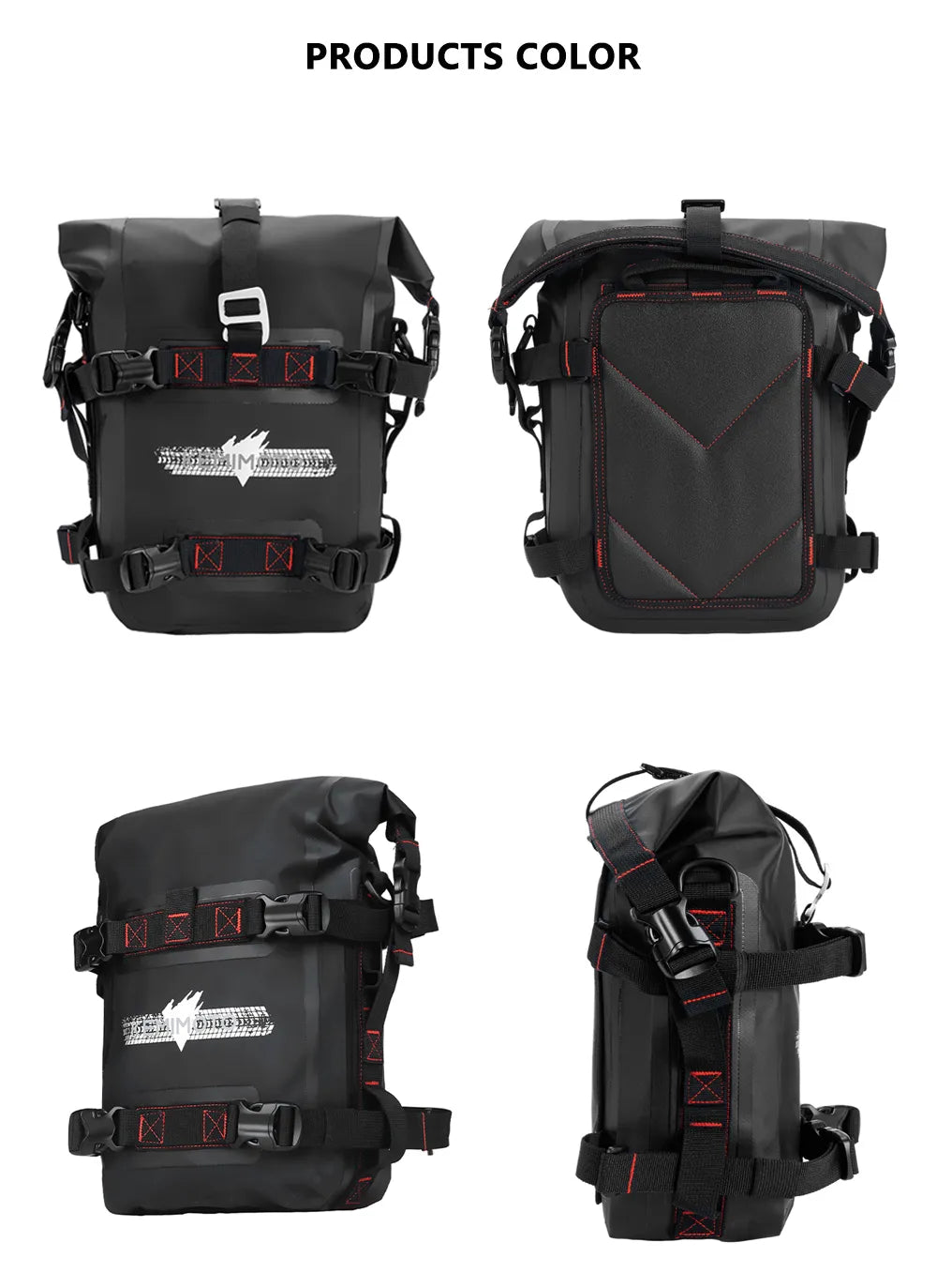 Motorcycle Bag Waterproof PVC Duffle Bag