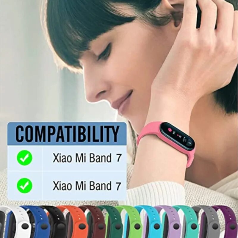 Silicone Sport Replacement Wristband Smartwatch
