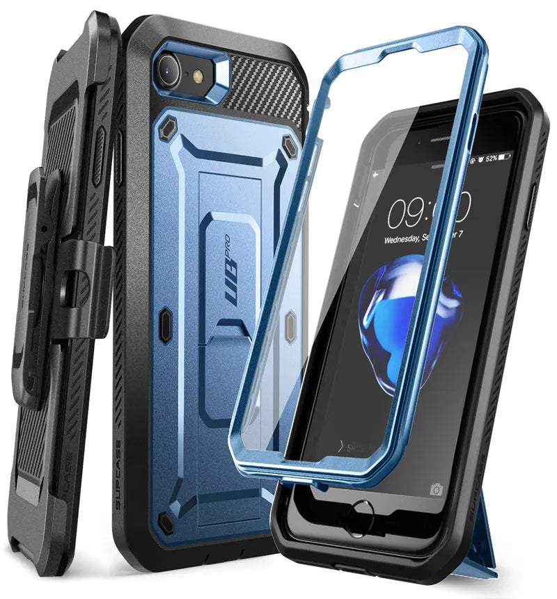 IPhone 7/8 Case Pro Rugged Holster Cover