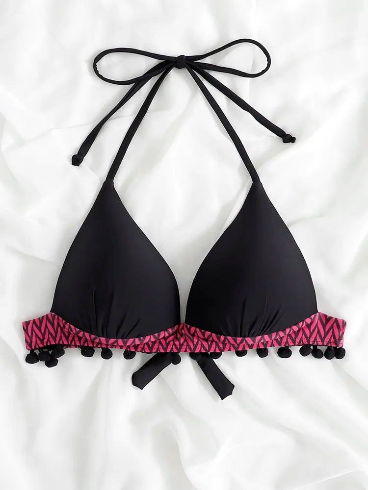High Waist Thong Swimwear Trunks Bikinis Top