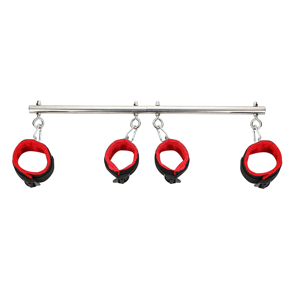 Extendable Spreader Bar Handcuffs Ankle Cuffs