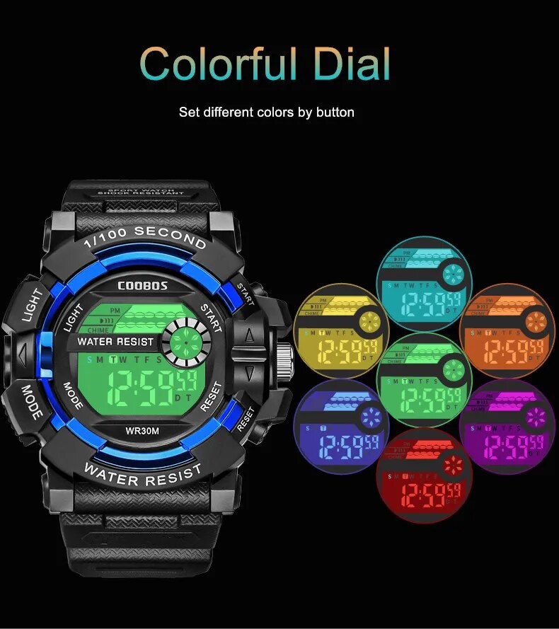 Watch Sport Outdoor Electronic Watch