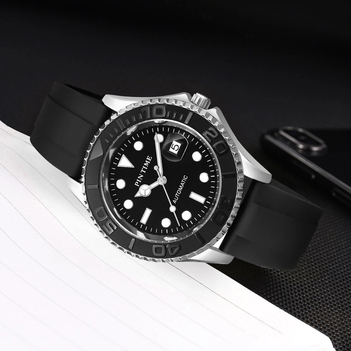 Mechanical Waterproof Sport Wrist Watch