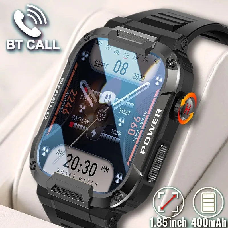 Rugged Military Smart Watch for Men